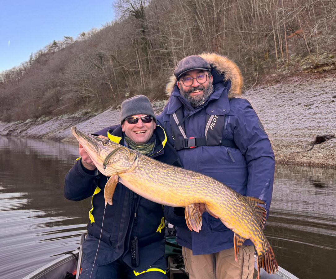 Guidage pêche brochet Auvergne