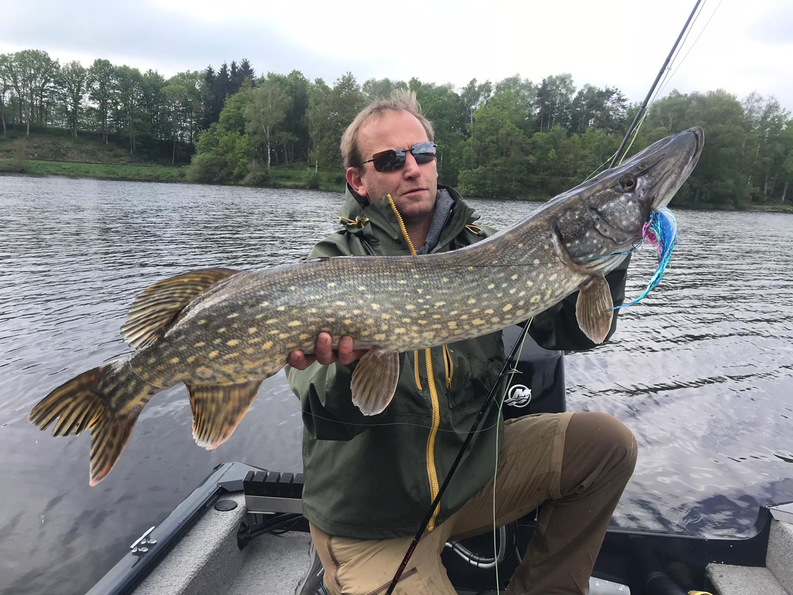 Pêche du brochet en Auvergne